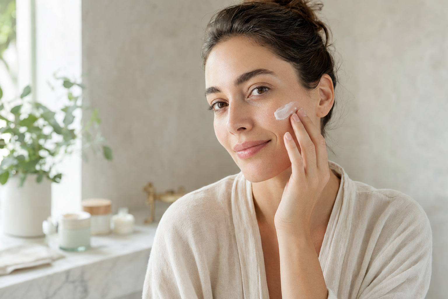 Routine visage naturelle pour une peau éclatante